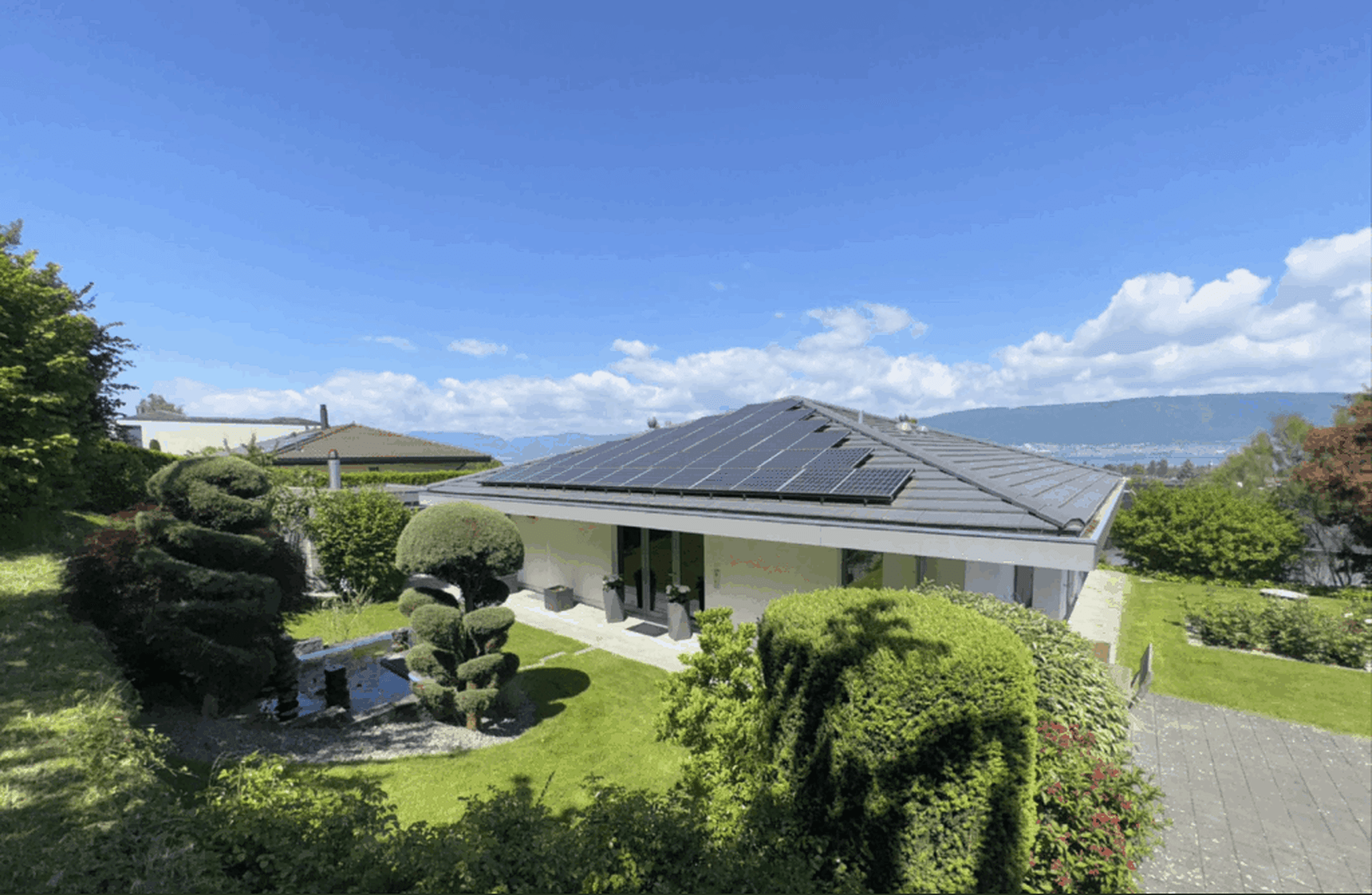 Villa avec vue lac, recherche d'achat en Suisse romande